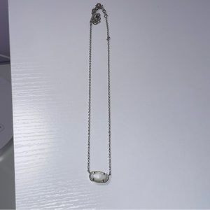 White Gem Kendra Scott Necklace